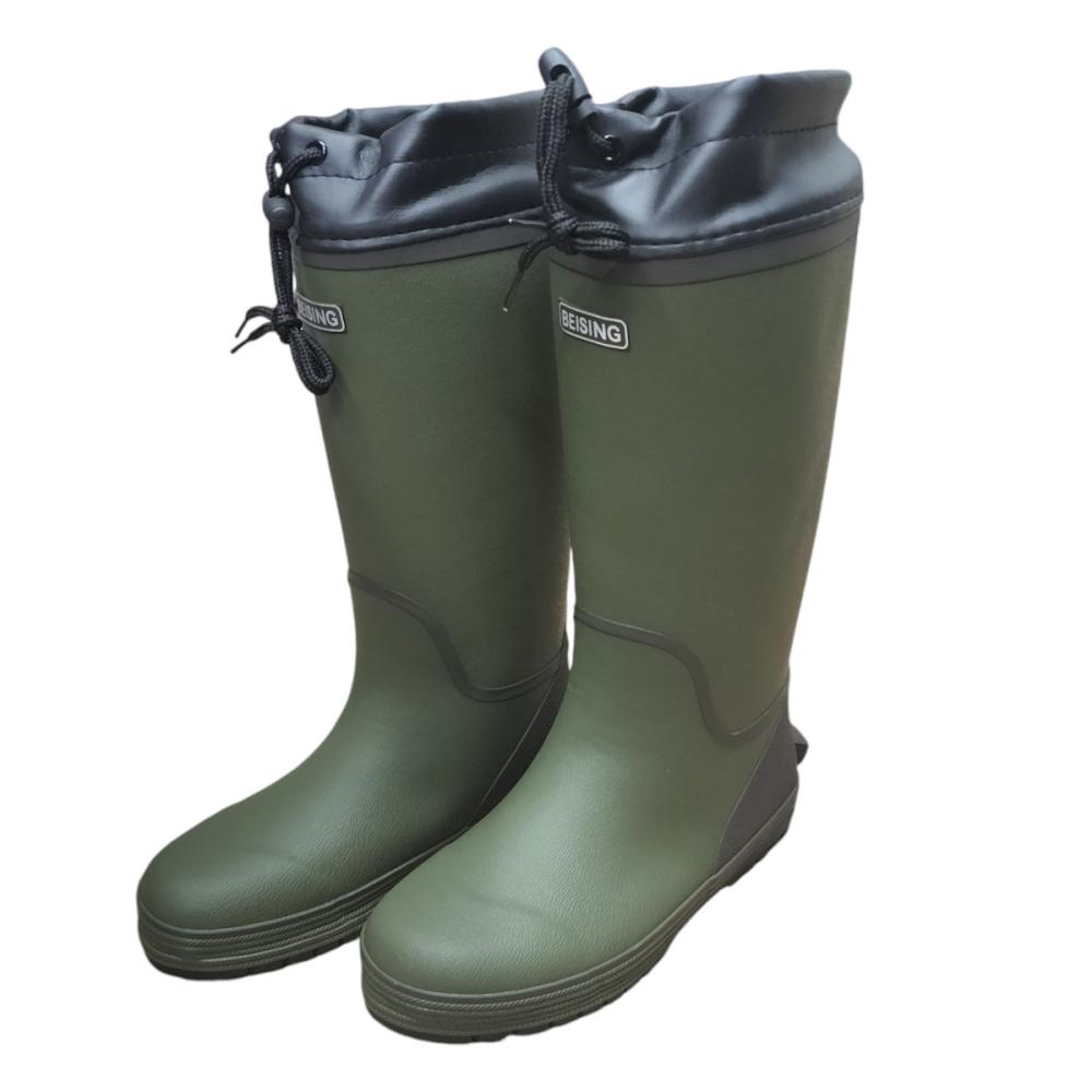 婦人防寒ウレタン長靴　カーキ　Ｌ　２４．５～２５ｃｍ
