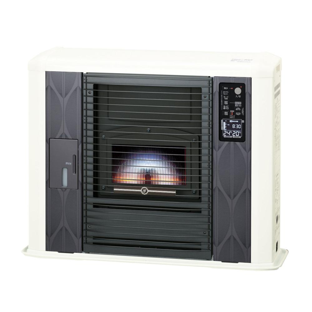 サンポット　ＦＦ式輻射床暖内蔵ストーブ　ゼータスイングＧモデル　木造１７畳　ク－ルトップ　ホワイト　ＵＦＨ－Ｇ７０４０ＳＸ　Ｄ