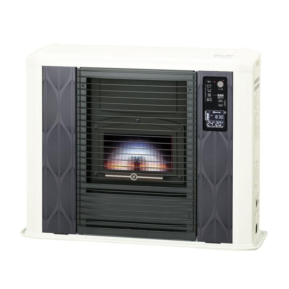 サンポット　ＦＦ式輻射ストーブ　ゼータスイング　Ｇモデル　木造１８畳　クールトップ　ホワイト　ＦＦＲ－Ｇ７０４０ＳＸ　Ｄ