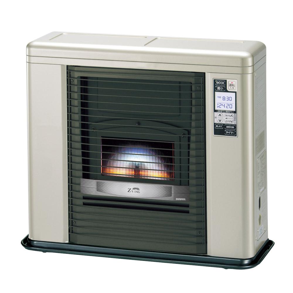 サンポット　ＦＦ式輻射ストーブ　ゼータスイング　木造１８畳　クールトップ　シェルブロンド　ＦＦＲ－７０３ＳＸ　Ｄ　ＳＢ