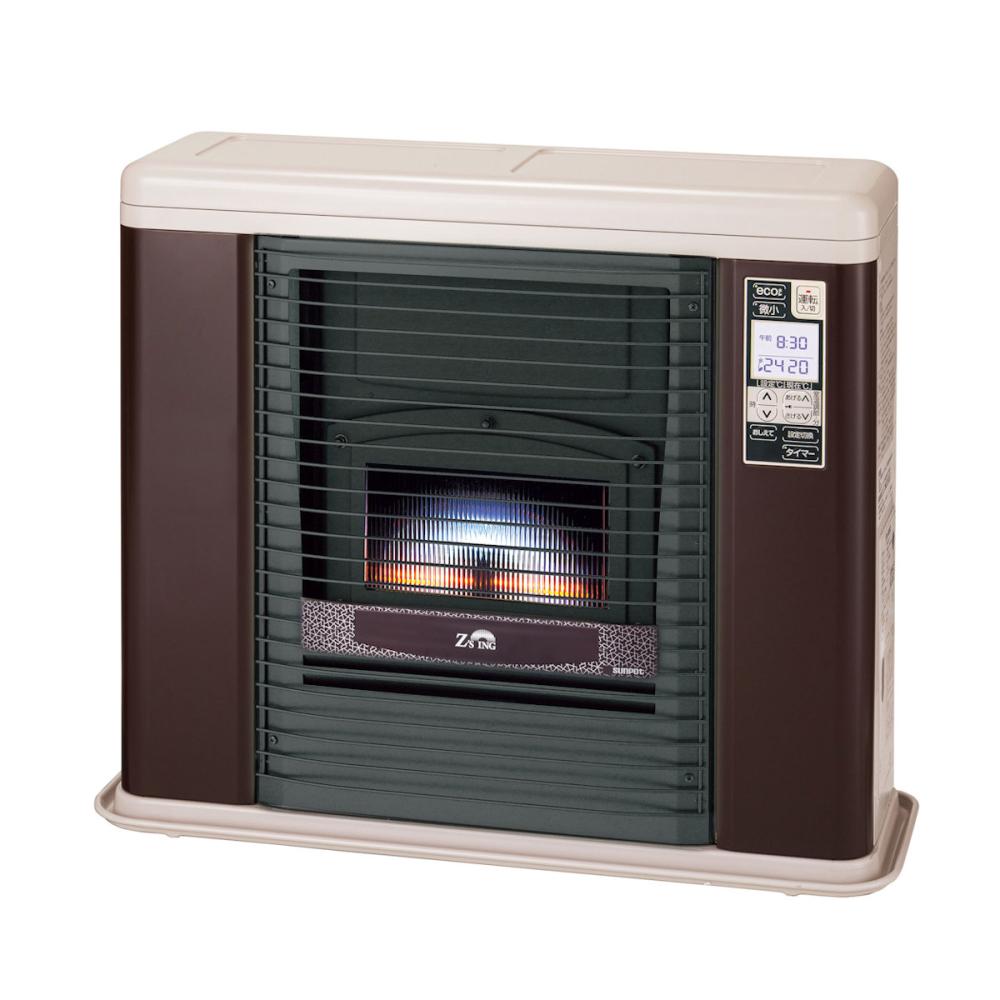 サンポット　ＦＦ式輻射ストーブ　ゼータスイング　木造１８畳　クールトップ　スコッチブラウン　ＦＦＲ－７０３ＳＸ　Ｄ　ＢＲ