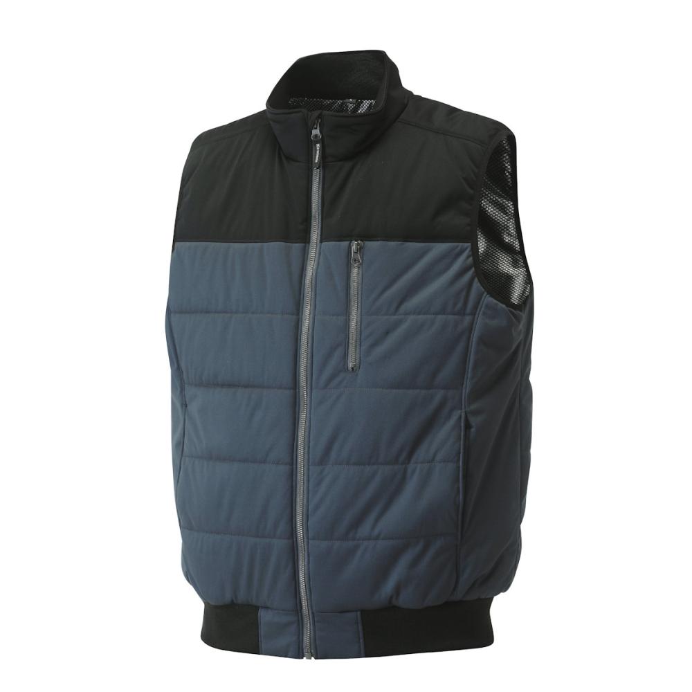 Ｋ＋ＷＯＲＫＳ　裏アルミ　ストレッチベスト　チャコール　Ｍ