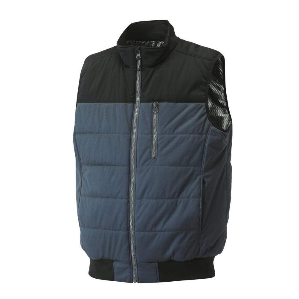 Ｋ＋ＷＯＲＫＳ　裏アルミ　ストレッチベスト　チャコール　Ｌ