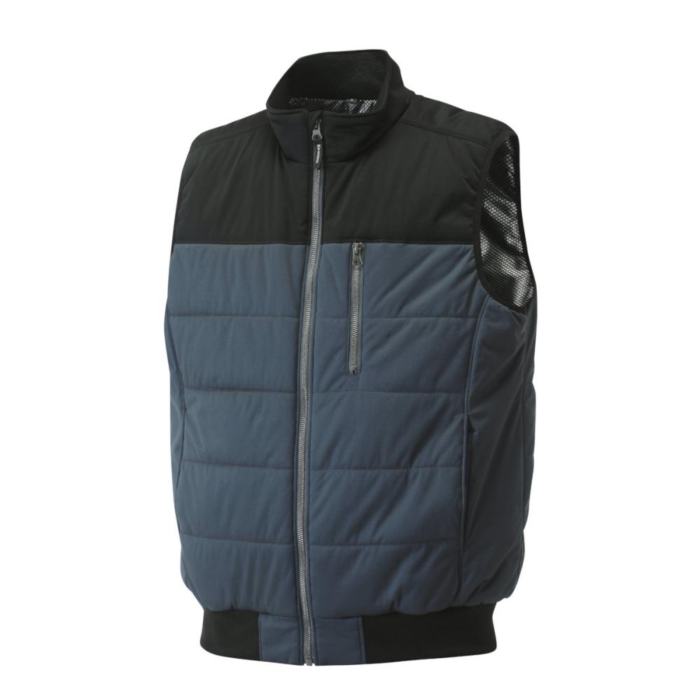 Ｋ＋ＷＯＲＫＳ　裏アルミ　ストレッチベスト　チャコール　３Ｌ