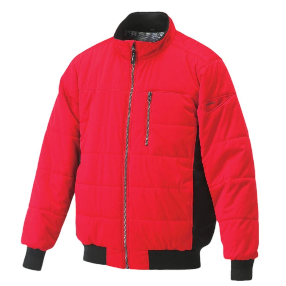 Ｋ＋ＷＯＲＫＳ　裏アルミ　ストレッチ防寒ブルゾン　レッド　Ｌ