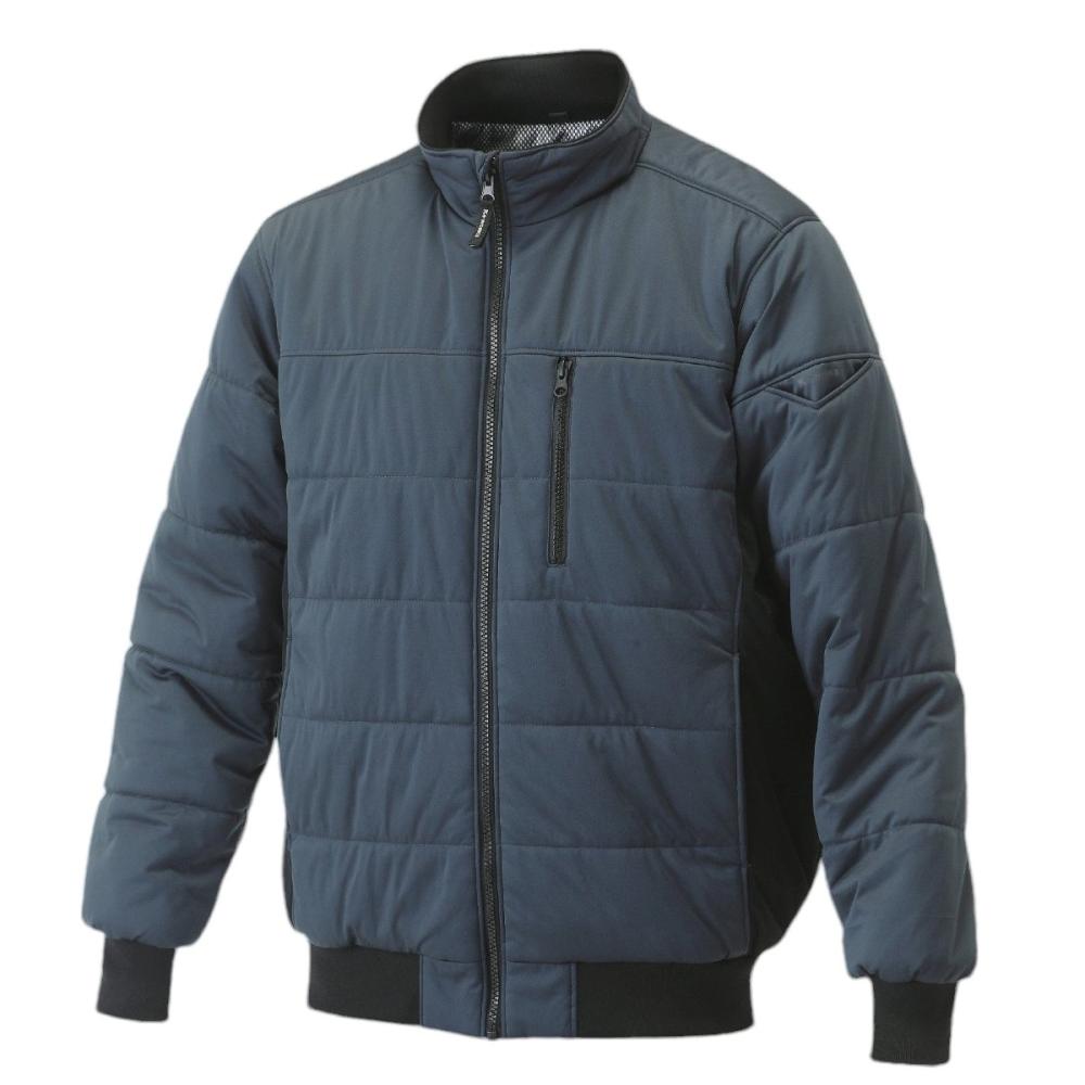 Ｋ＋ＷＯＲＫＳ　裏アルミ　ストレッチ防寒ブルゾン　チャコール　ＬＬ