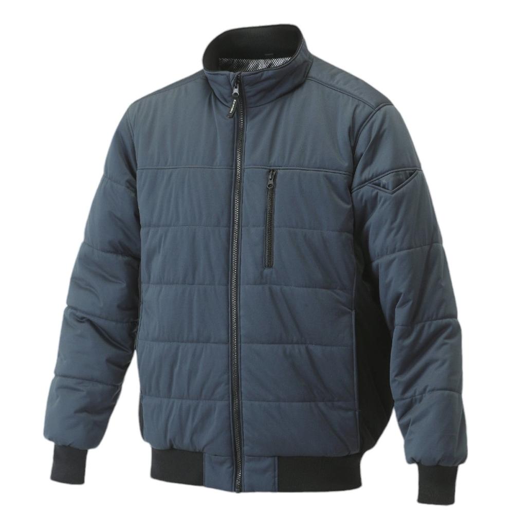 Ｋ＋ＷＯＲＫＳ　裏アルミ　ストレッチ防寒ブルゾン　チャコール　３Ｌ