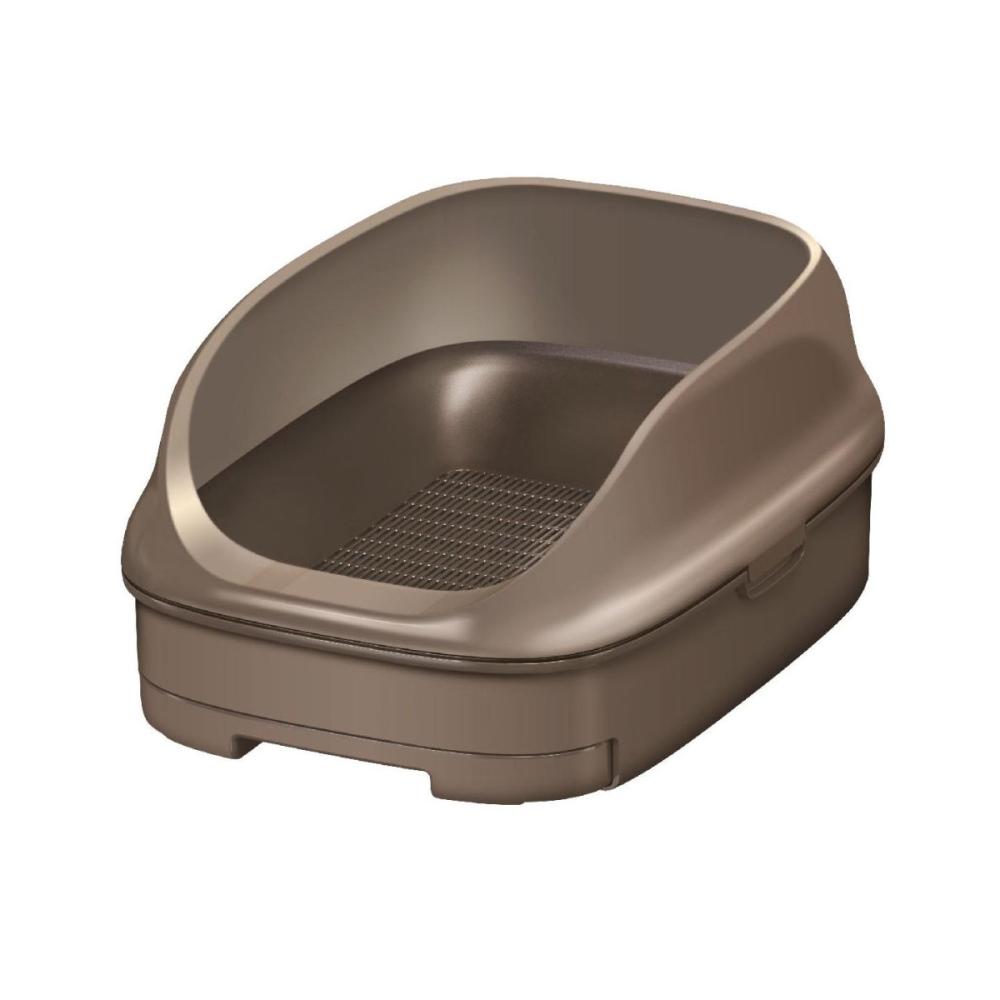 エステー　ニャンとも清潔トイレセット　オープンタイプ　ブラウン