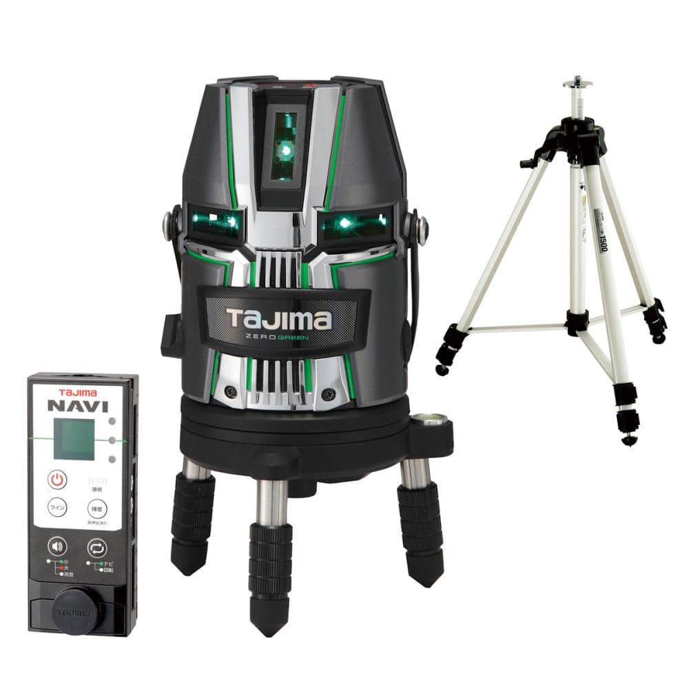 Ｔａｊｉｍａ　タジマ　ＺＥＲＯ　ＧＲＥＥＮ　ＮＡＶＩジンバルＫＪＣ　三脚セット　ＺＥＲＯＧ２ＬＮＫＪＣＳＥＴ