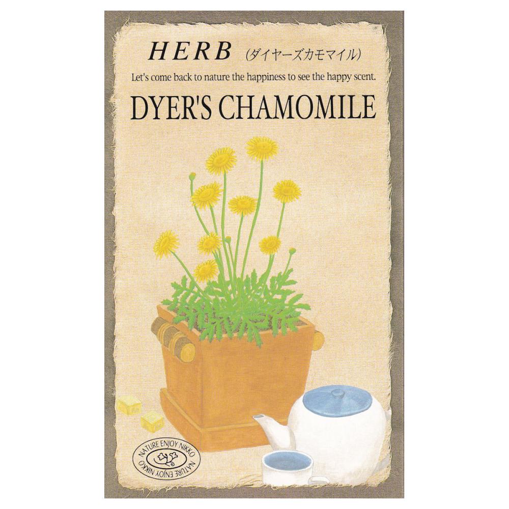 【宅配専用】　ハーブ種子　ダイヤーズカモミール
