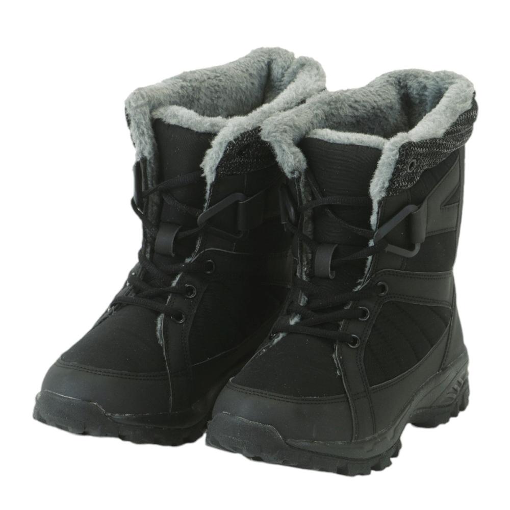 ＳＯＬＶＩＣ（ソルビック）　婦人防寒ブーツ　防滑ガラス繊維ソール　ブラック　Ｓ　２３．５～２４ｃｍ