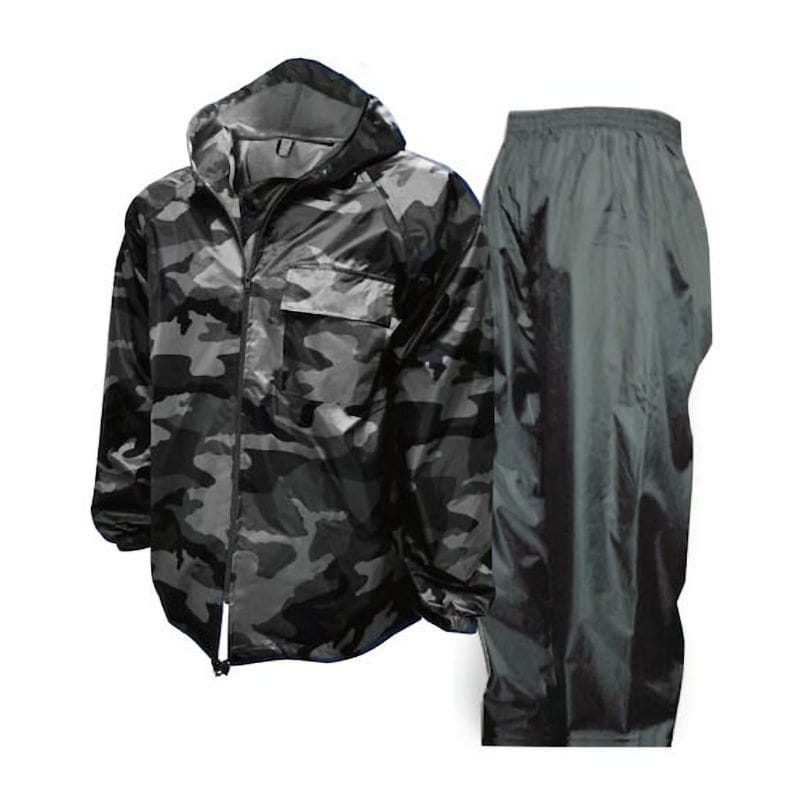 トオケミ　迷彩ネオ　レインワールド　グレー　Ｌ　４１０５－ＣＭ