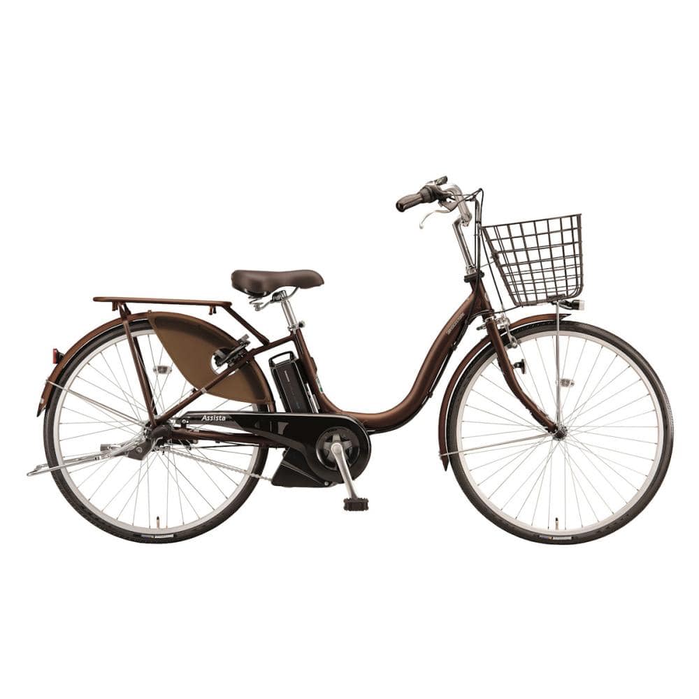 ブリヂストン　電動アシスト自転車　アシスタＵ　スタンダード　２４インチ　ブラウン　Ａ４ＳＣ１４