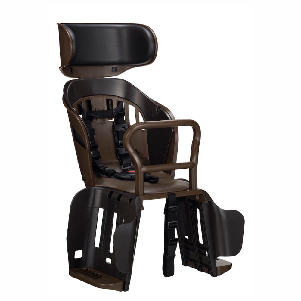 オージーケー技研　ヘッドレスト付きリアキッズシート　ＰＯＰＯＬＡＭＯＲＥ（ポポラモア）　ブラウン　ＲＢＣ－０１９ＤＸ２