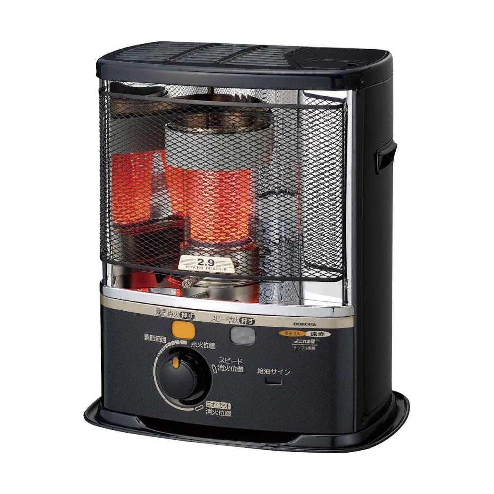 コロナ　反射型　石油ストーブ　木造８畳　ダークグレー　ＳＸ－Ｅ２９２４Ｙ（ＨＤ）