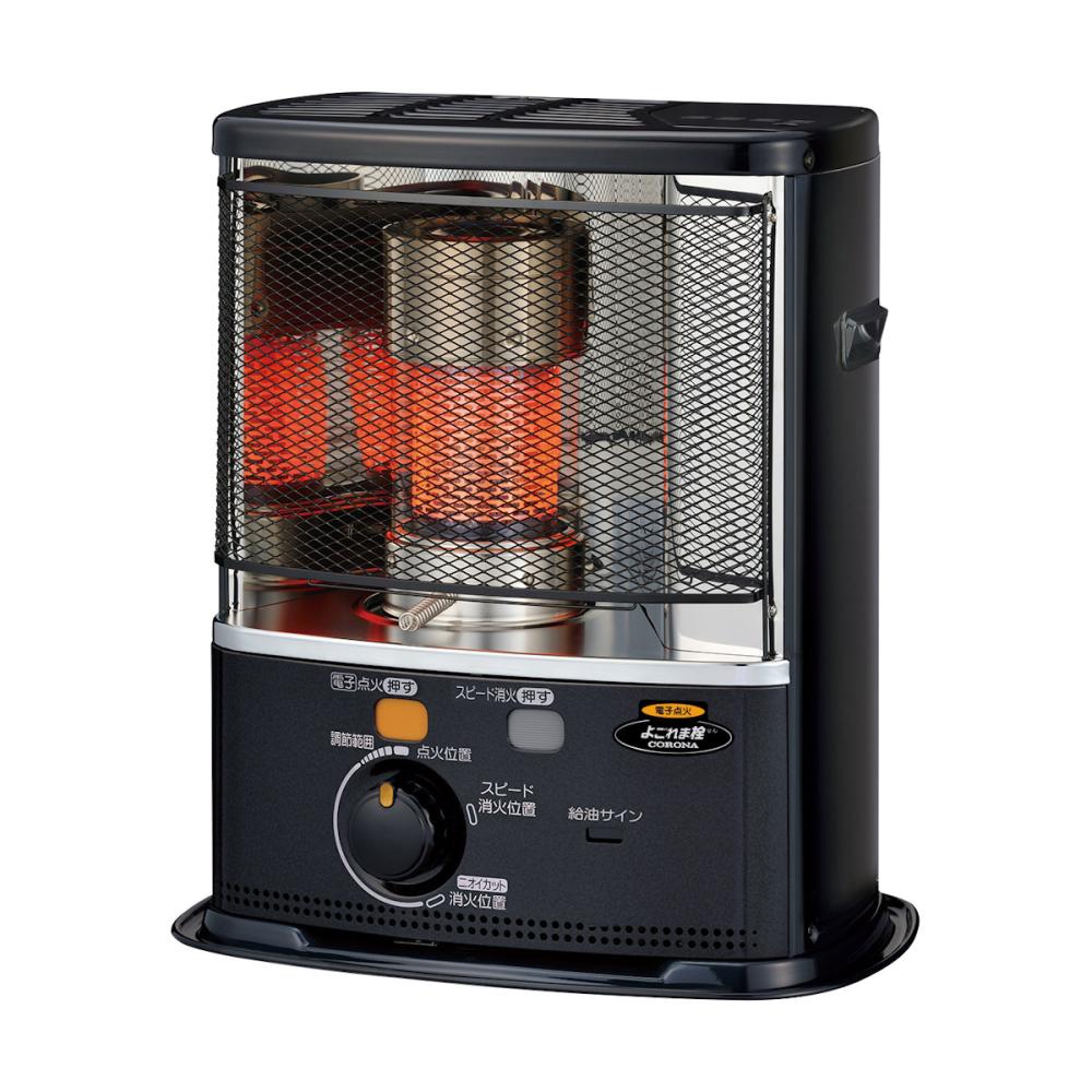 コロナ　反射型　石油ストーブ　木造１０畳　ダークグレー　ＳＸ－Ｅ３７２４Ｙ（ＨＤ）