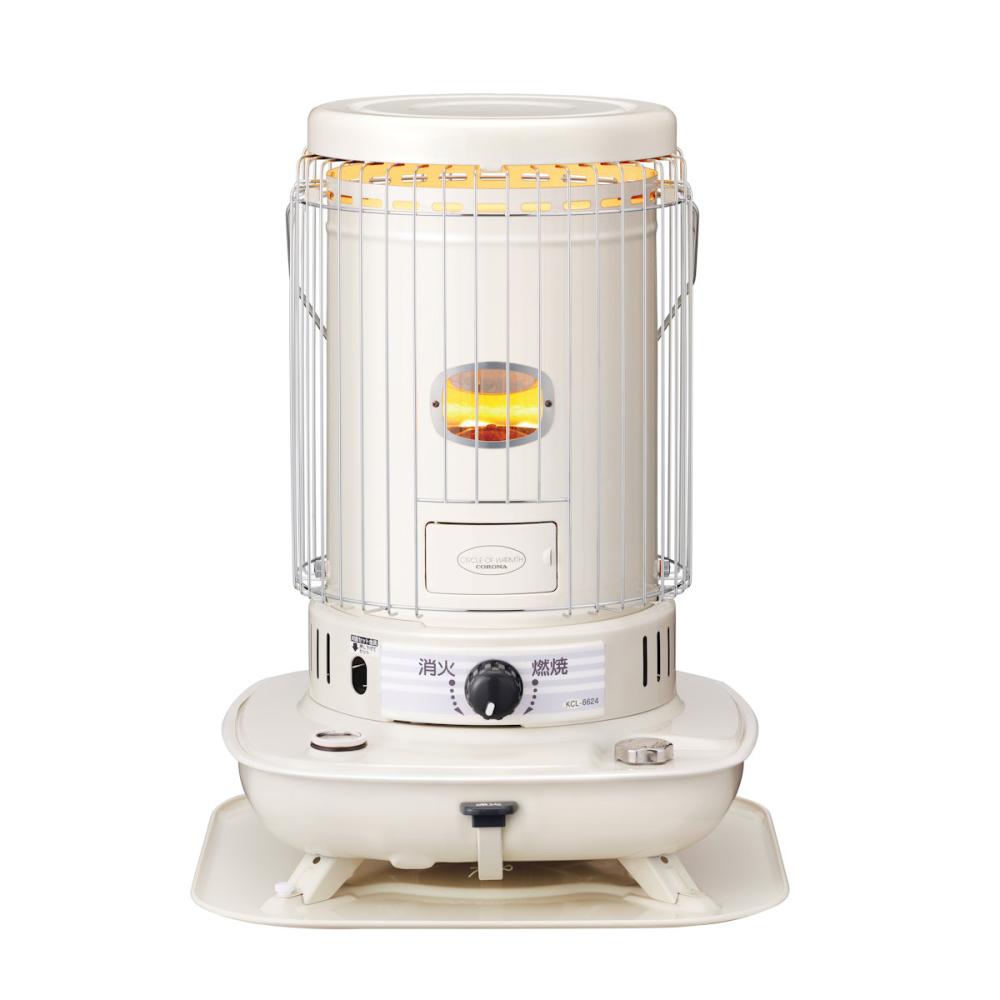 コロナ　対流型石油ストーブ　木造１７畳　ホワイト　ＫＣＬ－６６２４（Ｗ）