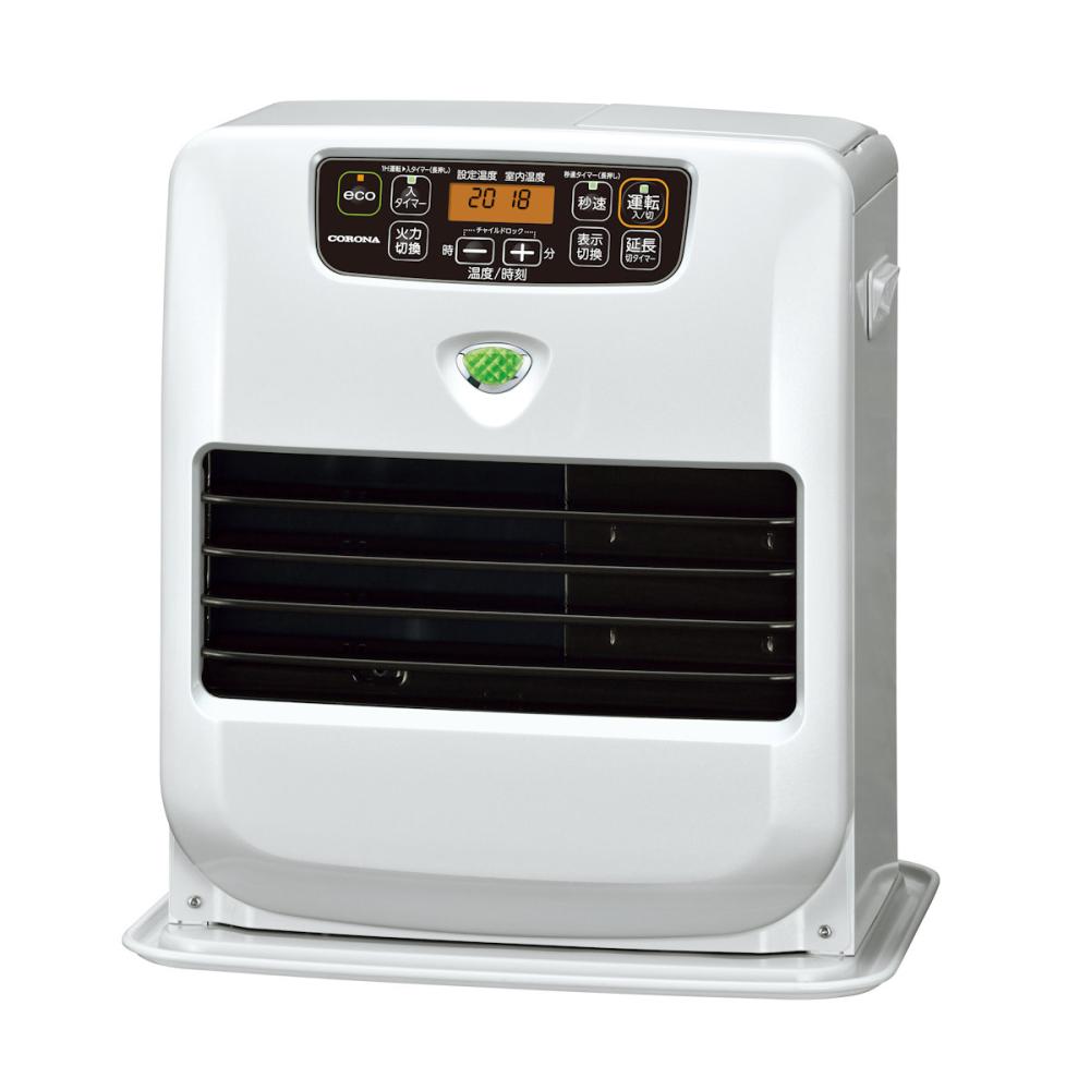 【限定商品】コロナ　石油ファンヒーター　木造９畳　パールホワイト　ＫＣＦ－３２２４Ｙ（Ｗ）