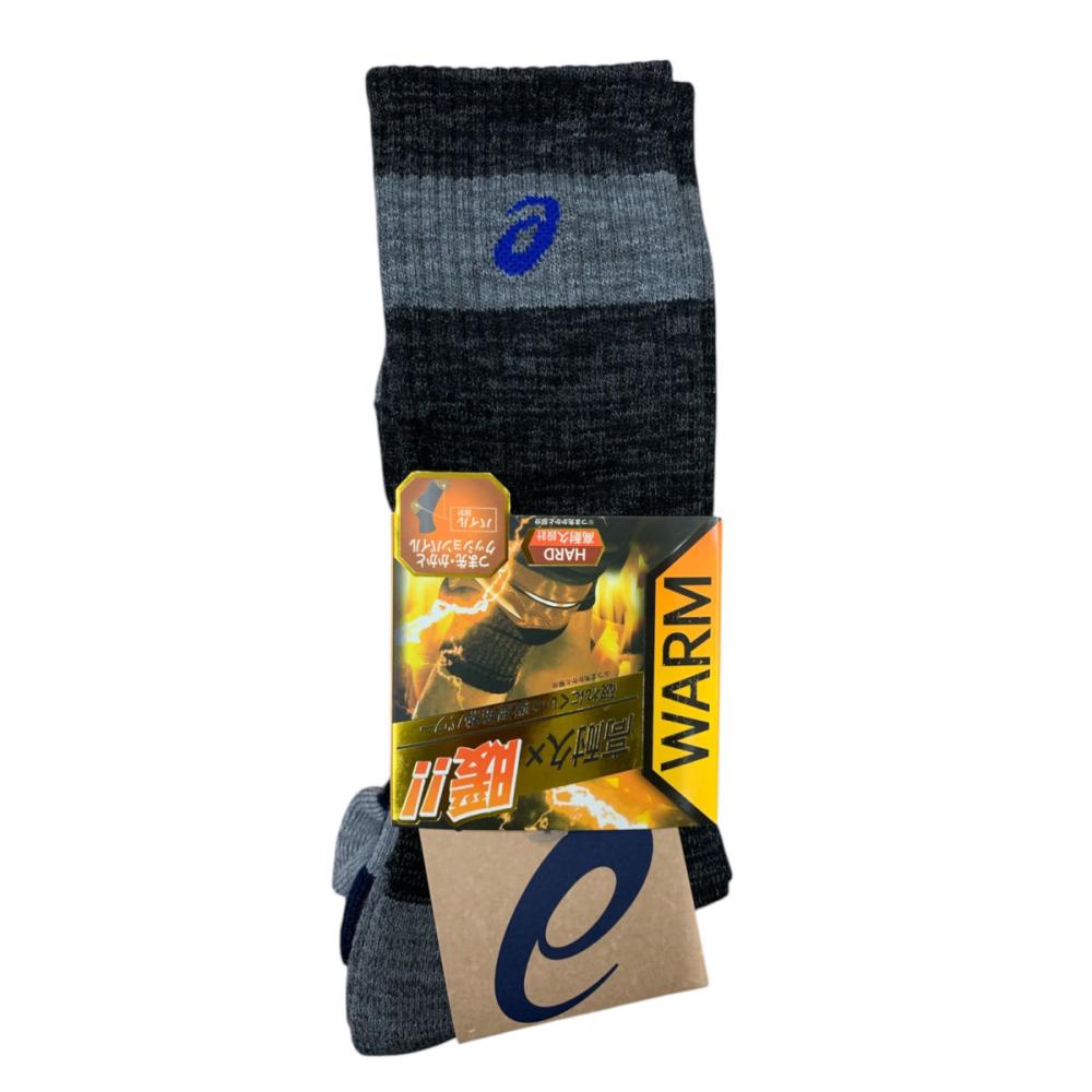 紳士　アシックスワーク発熱パイル　クルー　２６－２８ｃｍ　３足組