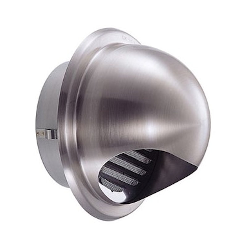 丸型フード付きガラリ　ステンレス製　自然換気用　ＵＫ－ＧＮ７５ＳＨＬ