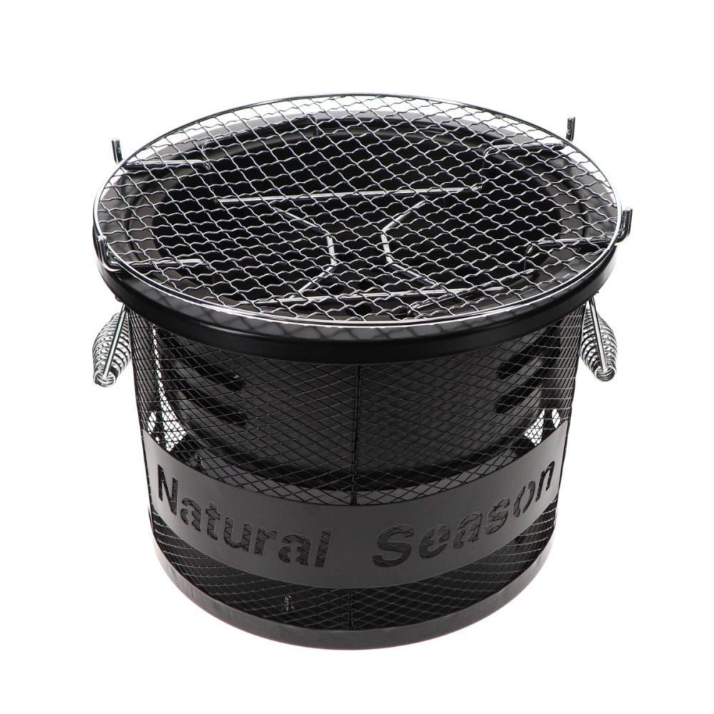 ナチュラルシーズン　テーブル七輪コンロ　丸型