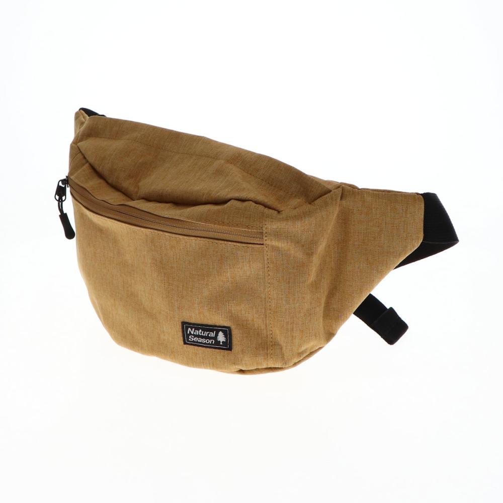 ナチュラルシーズン　ウエストバッグ　コヨーテ　２．５Ｌ