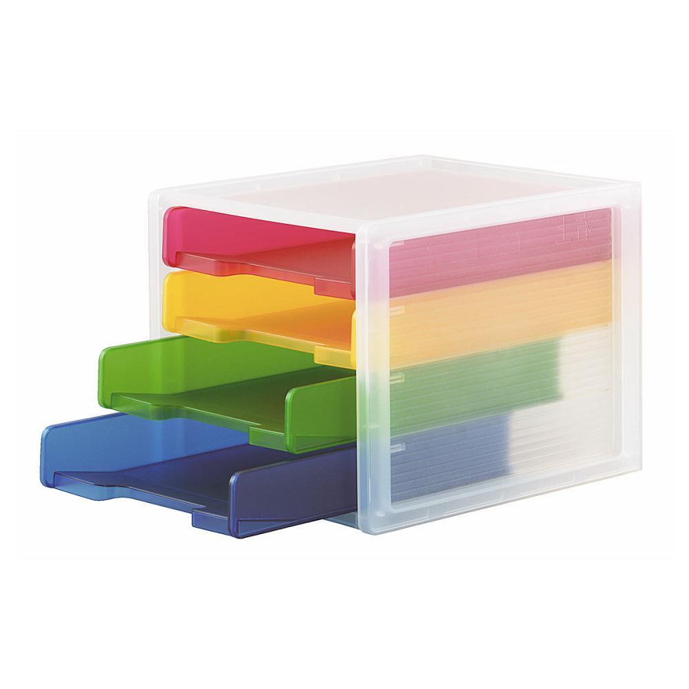 サンカ　コロルＡ４レタートレイ　４段