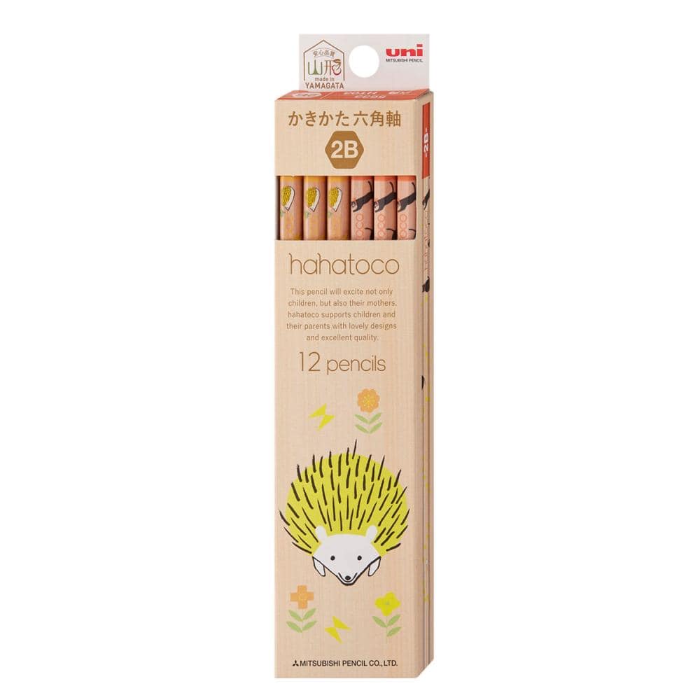 三菱　ハハトコ鉛筆　ハリネズミ　２Ｂ
