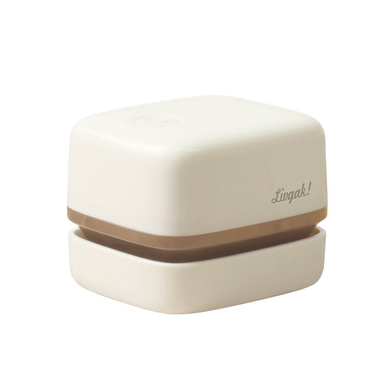 ソニック　乾電池式卓上そうじ機　アイボリー