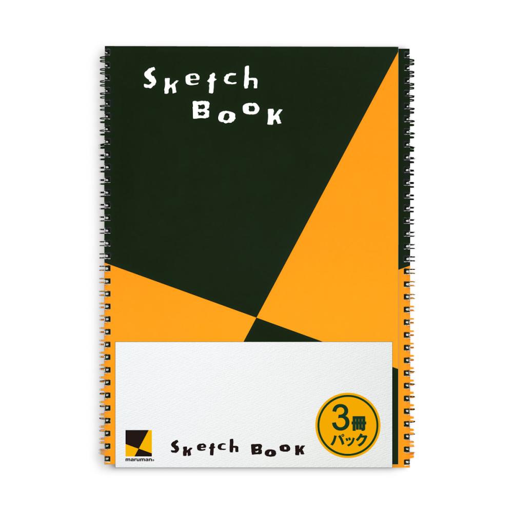 マルマン　スケッチブック　Ｓ１３１　３冊パック