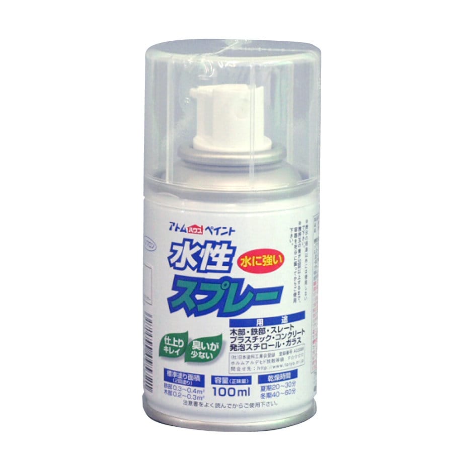 アトムサポート　水性スプレー　１００ｍｌ　ネオクリヤー