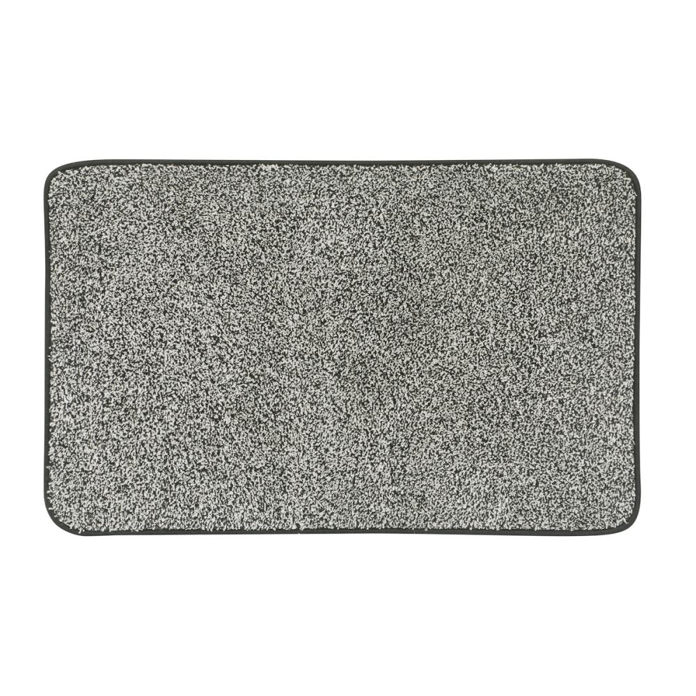 アテーナライフ　吸水玄関マット　グレー　４５×７０ｃｍ