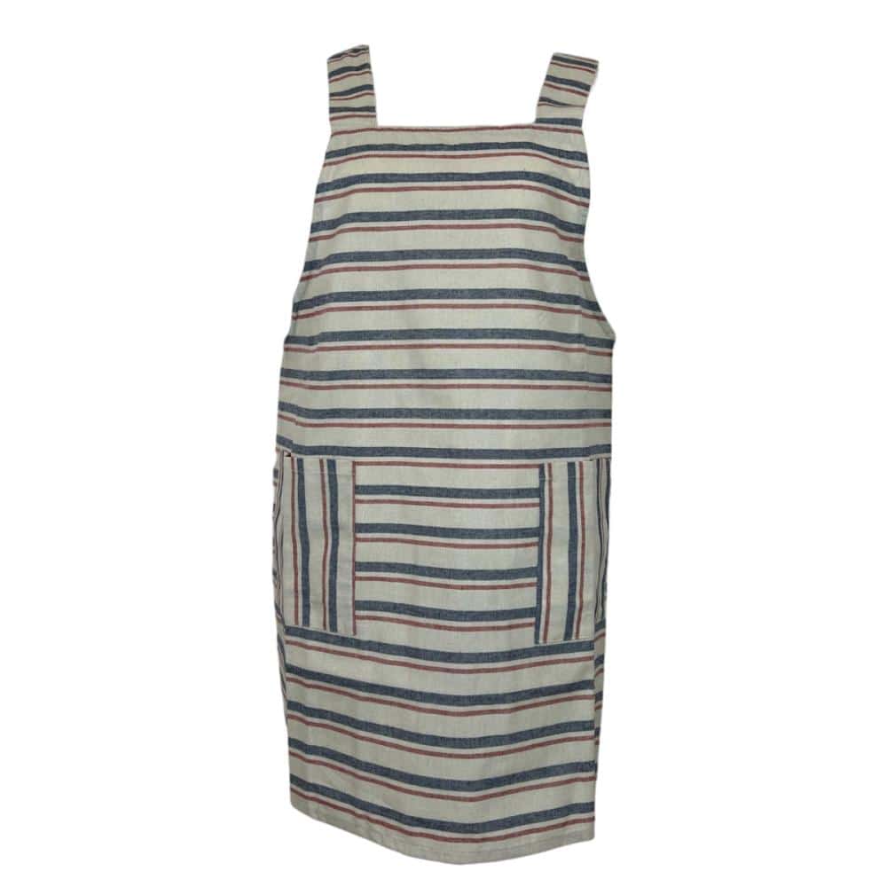 和泉布帛　キッチンエプロン　ライトカラー