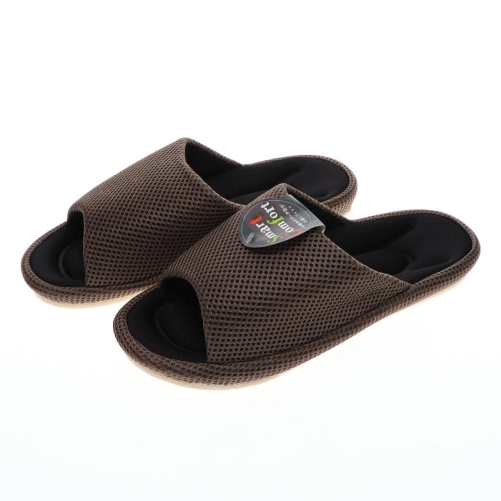 アテーナライフ　低反発コンフォートスリッパ　グレー　Ｌ