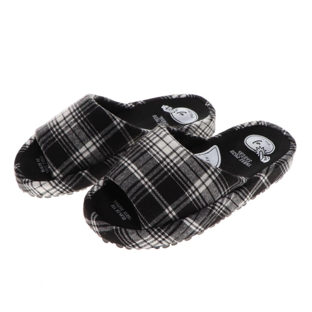 アテーナライフ　ツボ押しスリッパ　グレー　Ｌ