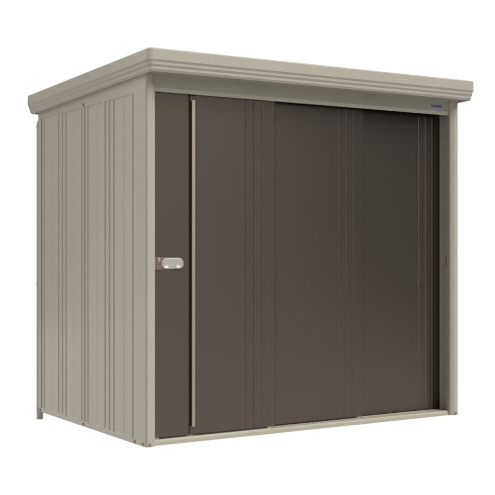 你的品牌名　オリジナル物置　カカオブラウン　約幅２．２×奥行１．８ｍ　ＫＦーＳ２２１５Ｃ　積雪地用