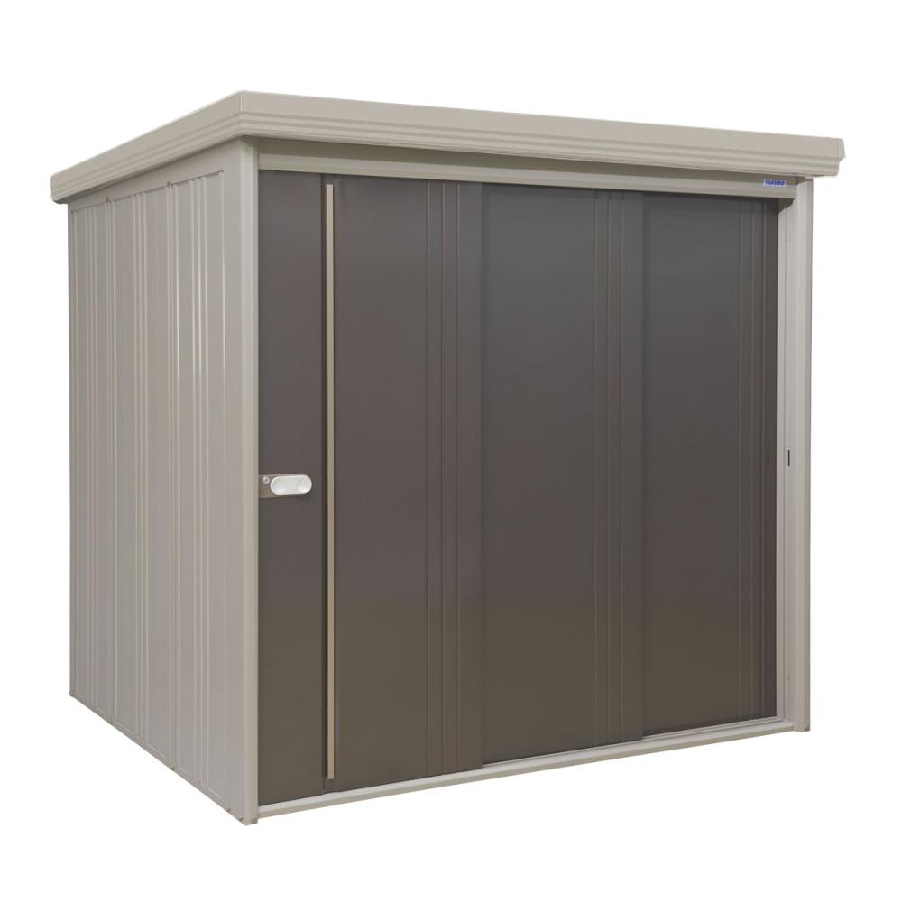 你的品牌名　オリジナル物置　カカオブラウン　約幅２．２×奥行２．１ｍ　ＫＦーＳ２２１９ＹＣ　積雪地用