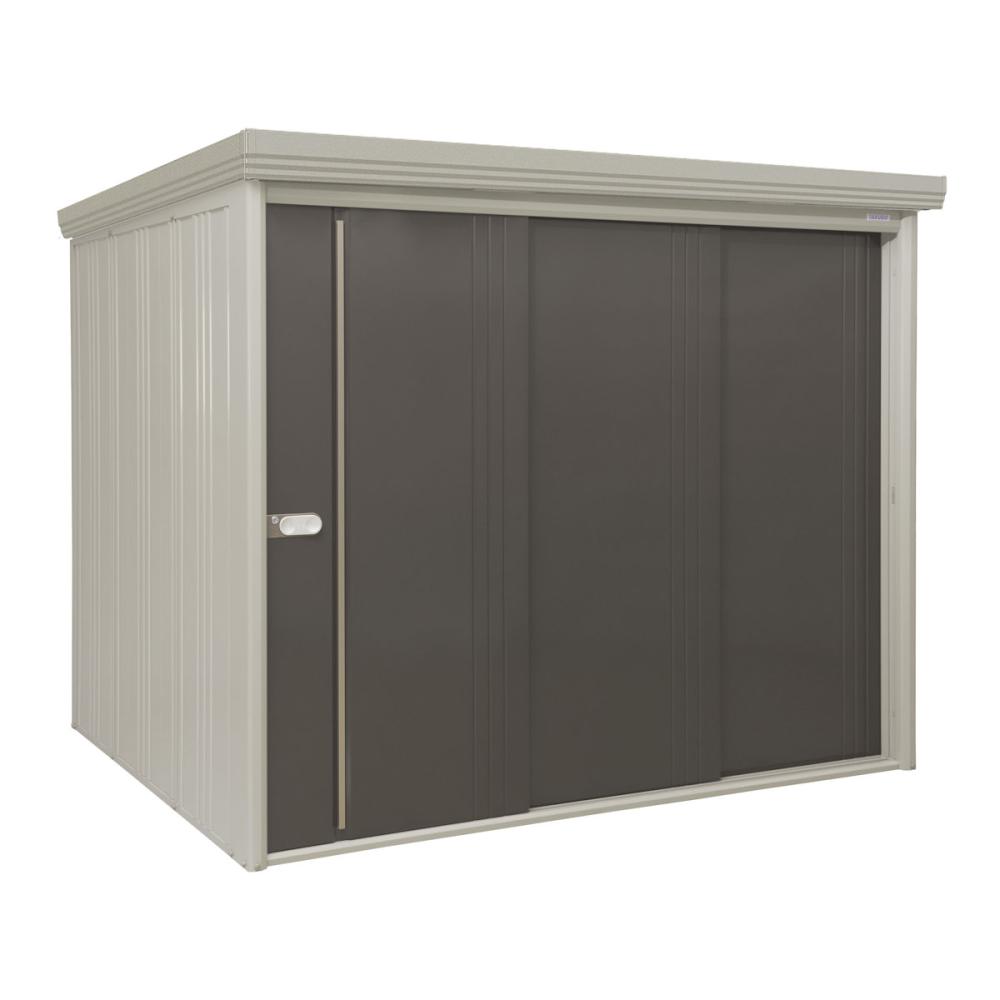 你的品牌名　オリジナル物置　カカオブラウン　約幅２．６×奥行２．１ｍ　ＫＦーＳ２５１９Ｃ　積雪地用