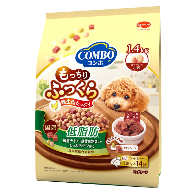 コンボ　ドッグ　もっちりふっくら　低脂肪　１．４ｋｇ