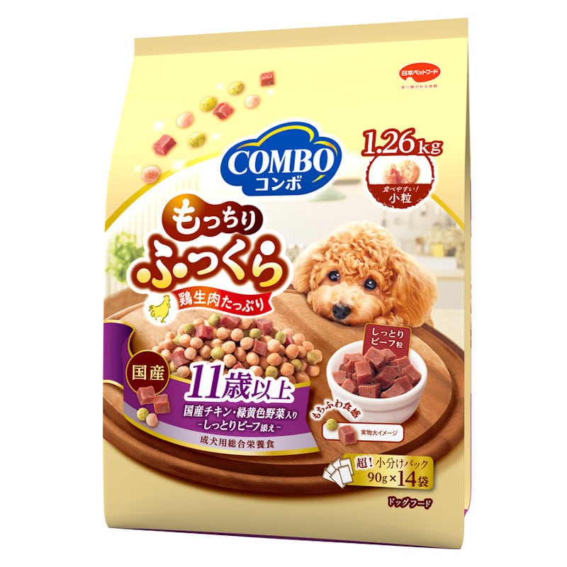 コンボ　ドッグ　もっちりふっくら　１１歳以上　１．２６ｋｇ