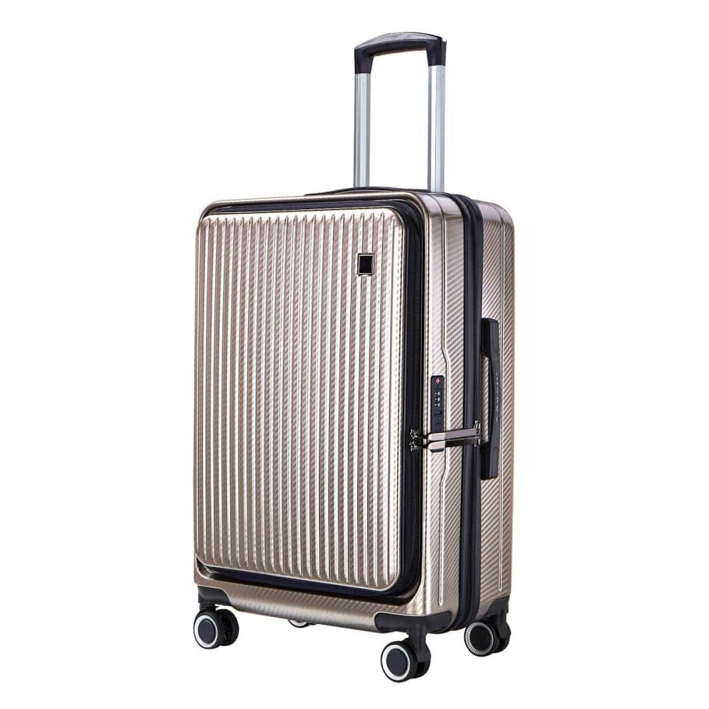 ＲＦトレード　フロントオープンスーツケースＦＯ４０９１シャンパンゴールド