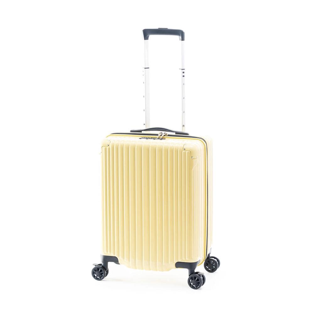 アジア・ラゲージ　ハードキャリー　イエローベージュ　ＭＡＸＳＴＯＰ－１８