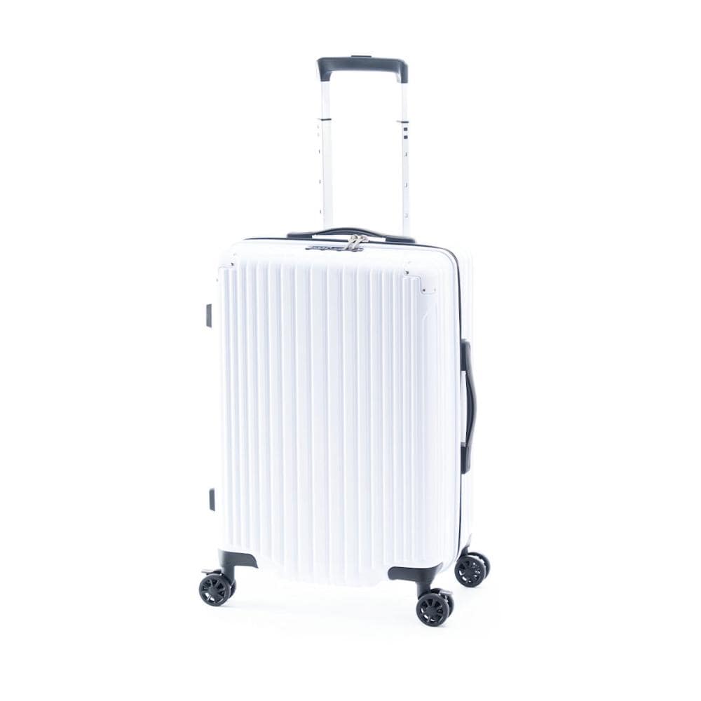 アジア・ラゲージ　ハードキャリー　ホワイト　ＭＡＸＳＴＯＰ－２２