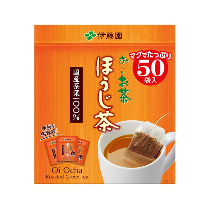 伊藤園　お～いお茶　エコティーバッグ　ほうじ茶　５０袋入り