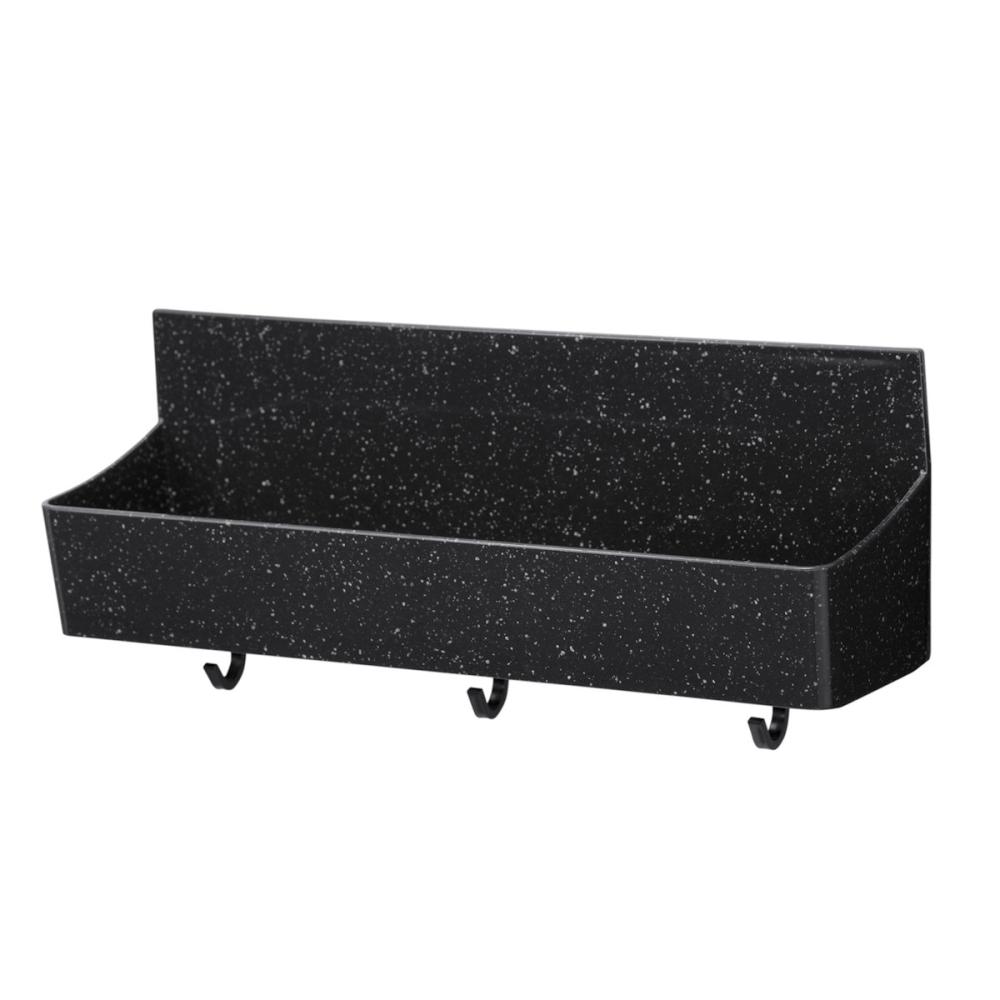 ユニード　マグネット付ボトルラックワイド　フック付　ブラックストーン