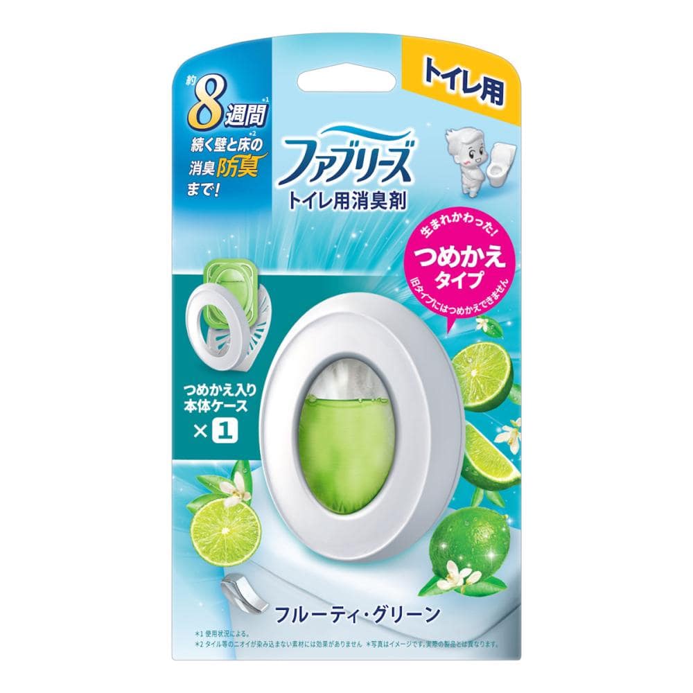 Ｐ＆Ｇ　ファブリーズ　トイレ用消臭剤　フルーティ・グリーン　本体