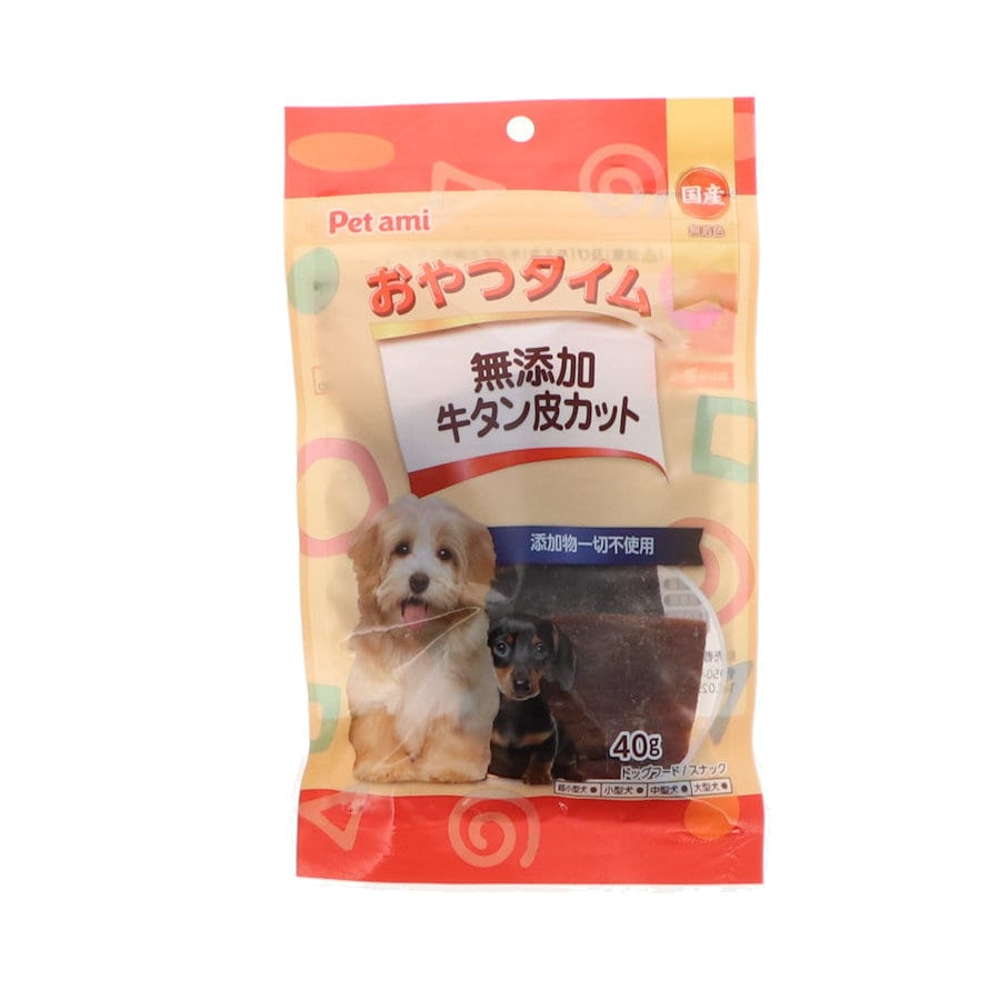 Ｐｅｔａｍｉ　国産　無添加　牛タン皮カット　　５０ｇ