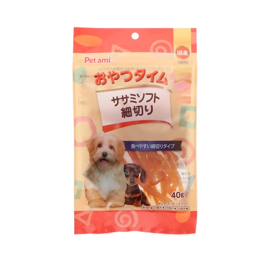 Ｐｅｔａｍｉ　国産　ササミソフト細切り　４０ｇ