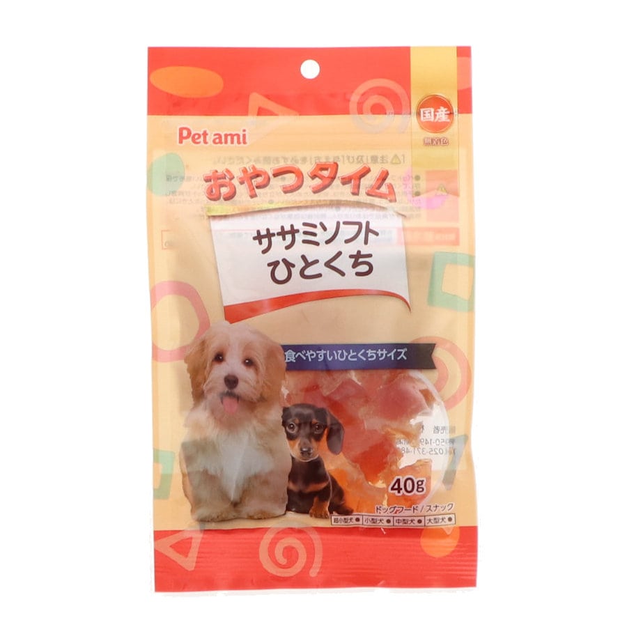Ｐｅｔａｍｉ　国産　ササミソフト　ひとくち　４０ｇ