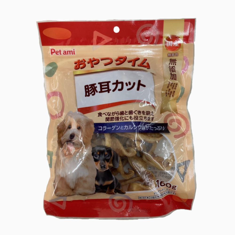 Ｐｅｔａｍｉ　国産　無添加　豚耳カット　１６０ｇ